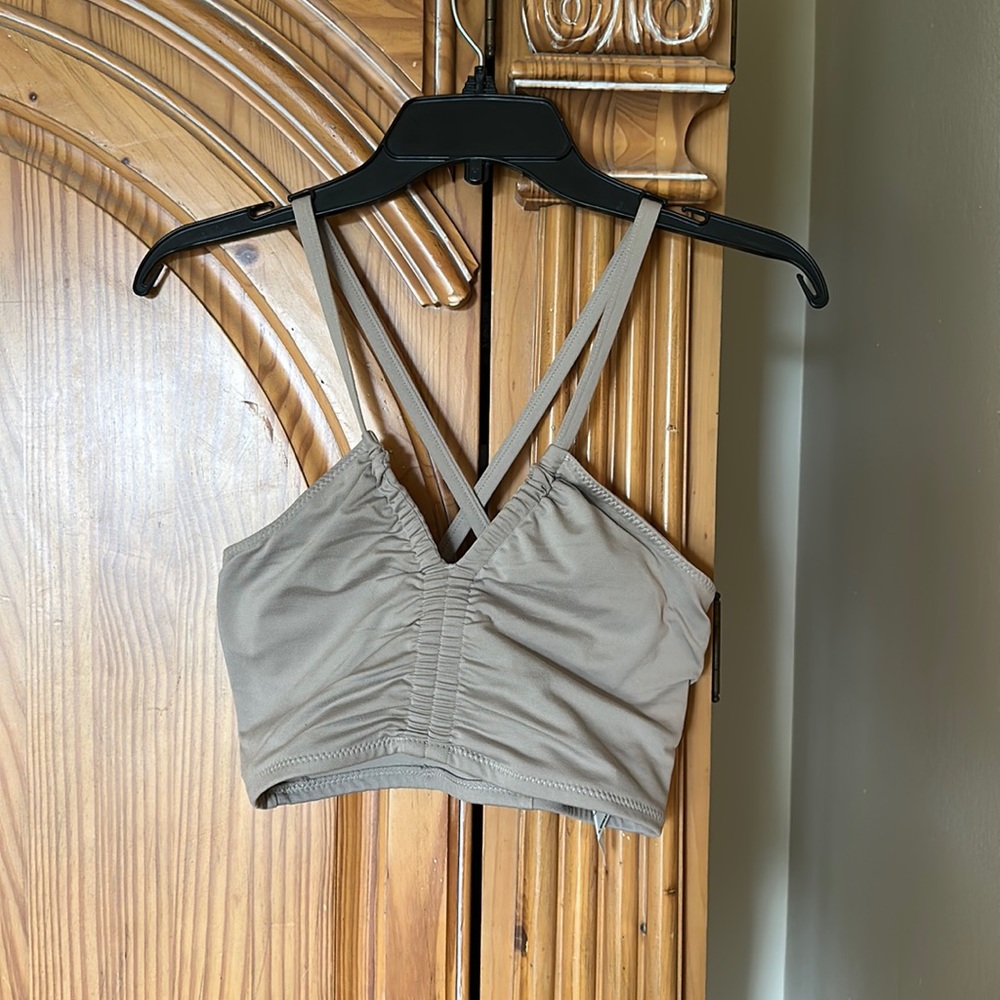 FP MVMT RUCHED SPORTS BRA